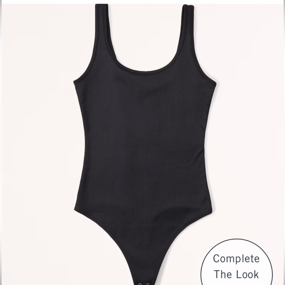 Abercrombie Ribbed Thong Bodysuit